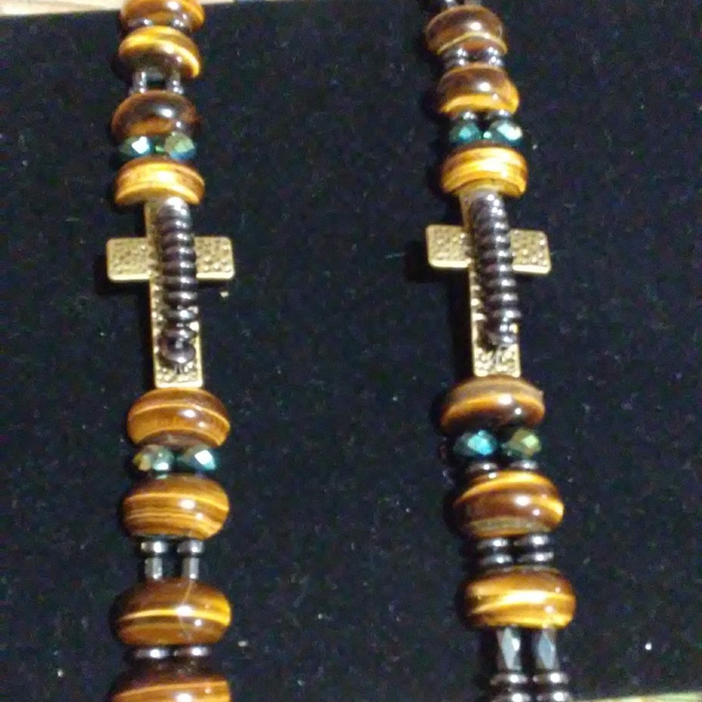tiger eye men's braceletv bold statement pieces